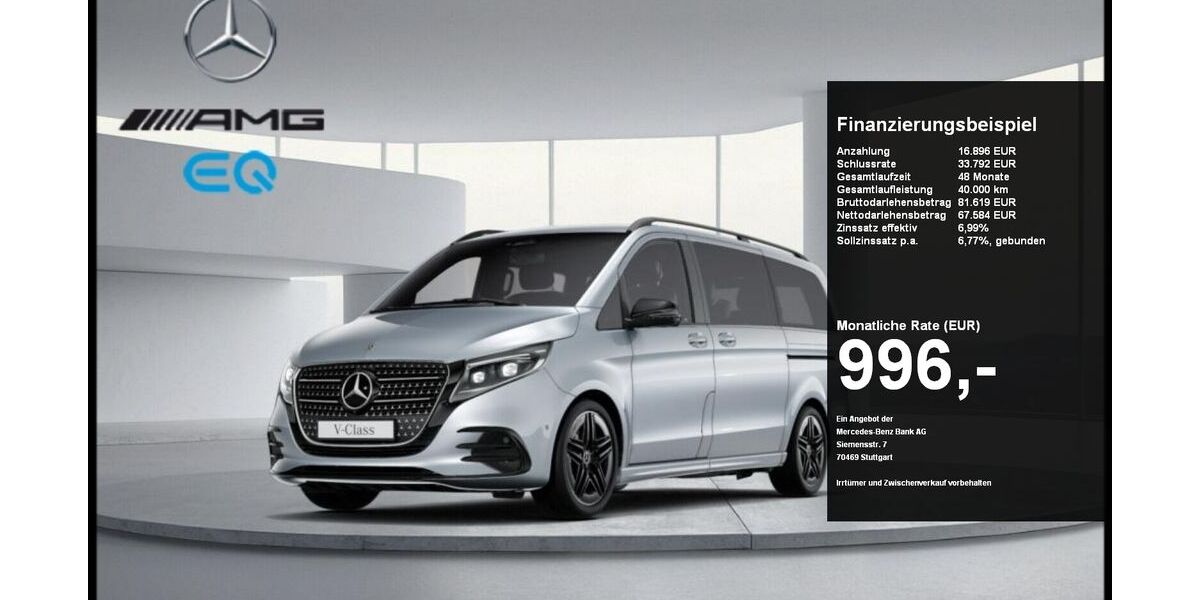 Mercedes-Benz V 300 33.649 km 84.180 &euro; Dortmund 44139