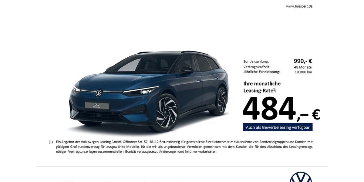 VW ID.7 14.065 km 49.688 &euro; Dortmund 44141