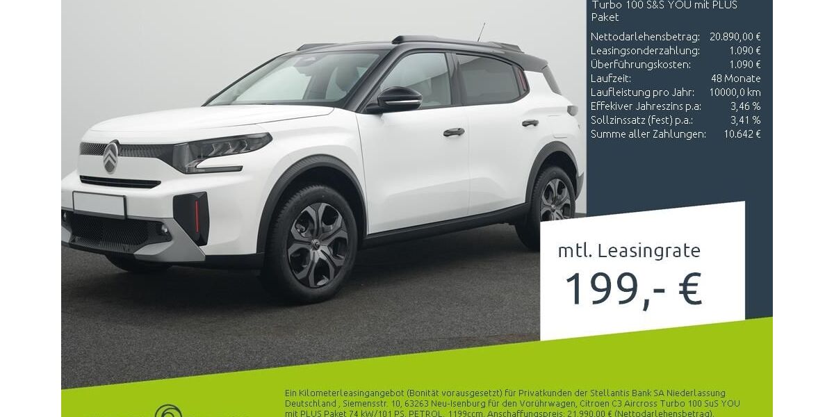 Citroen C3 Aircross 1.500 km 20.890 &euro; Dortmund 44263