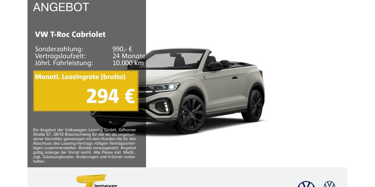 VW T-Roc 14.698 km 34.550 &euro; Castrop-Rauxel 44575