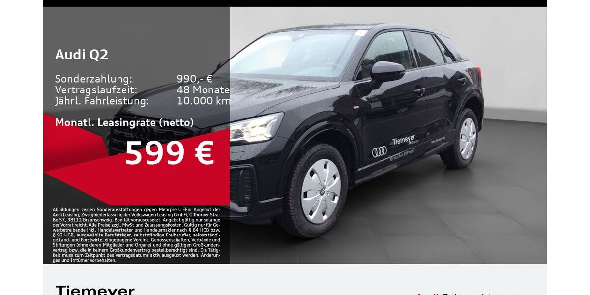 Audi Q2 2.150 km 49.990 &euro; Gelsenkirchen 45894