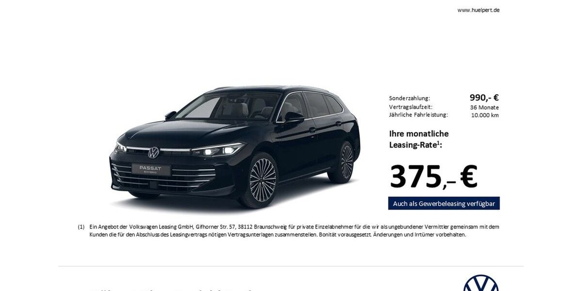 VW Passat Variant 19.750 km 43.775 &euro; Dortmund 44379