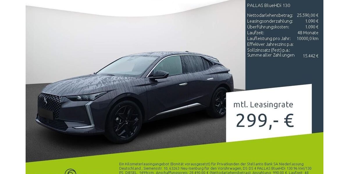 DS Automobiles DS4 8.497 km 25.889 &euro; Dortmund 44263