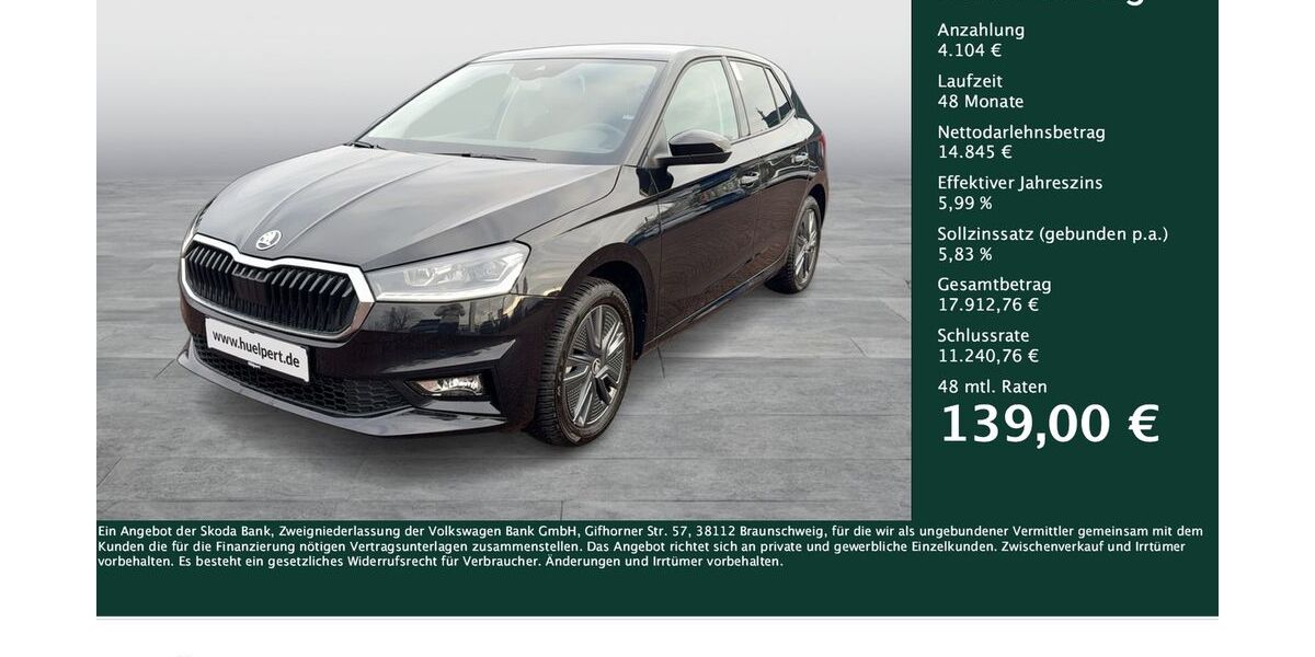 Skoda Fabia 21.081 km 18.817 &euro; Dortmund 44309