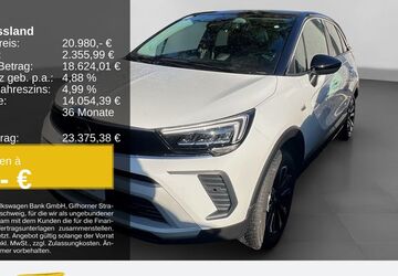 Opel Crossland (X) 4.206 km 20.980 &euro; Recklinghausen 45663