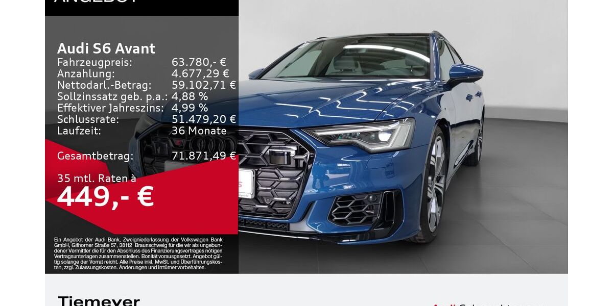 Audi S6 9.824 km 61.980 &euro; Bochum 44809