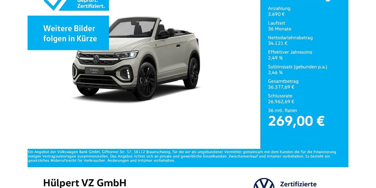 VW T-Roc 13.506 km 36.944 &euro; Dortmund 44141