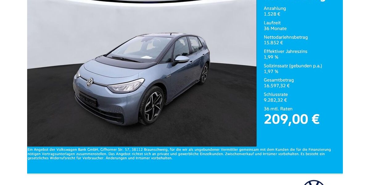 VW ID.3 63.505 km 17.380 &euro; Unna 59423