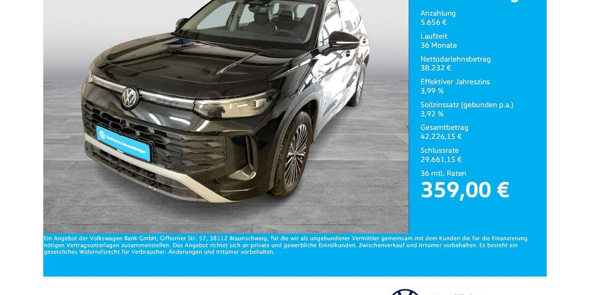 VW Tayron 7.101 km 42.911 &euro; Bergkamen 59192