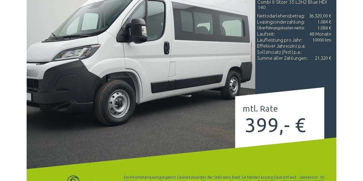 Citroen Jumper 1.500 km 34.940 &euro; Dortmund 44263