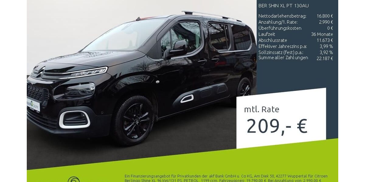 Citroen Berlingo 80.072 km 20.370 &euro; Dortmund 44263
