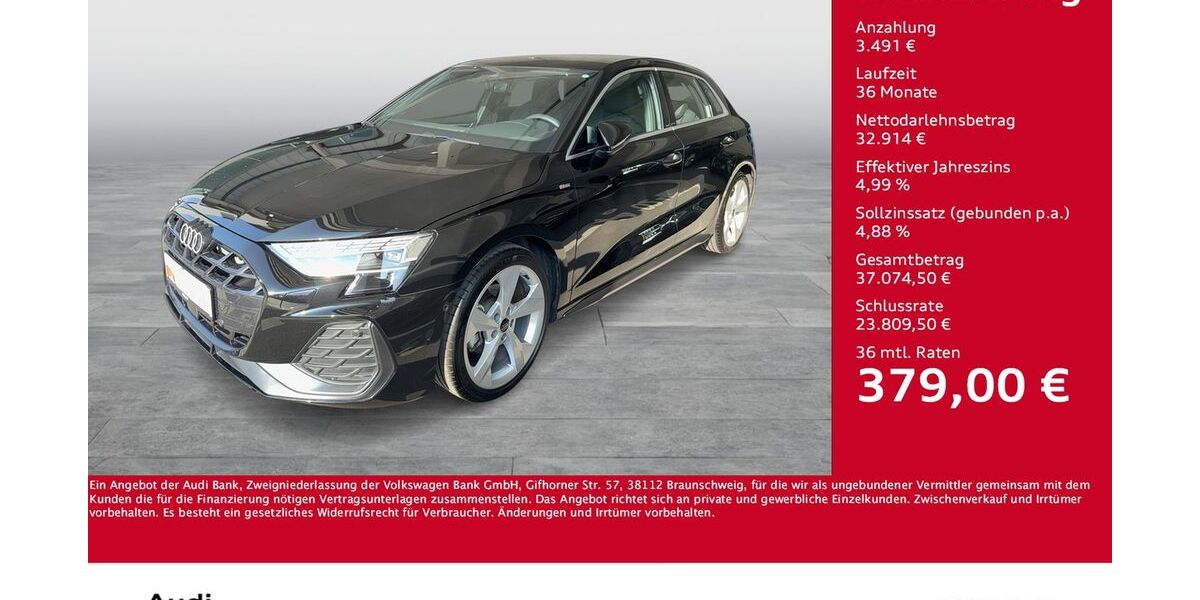 Audi A3 9.510 km 36.405 &euro; Dortmund 44143