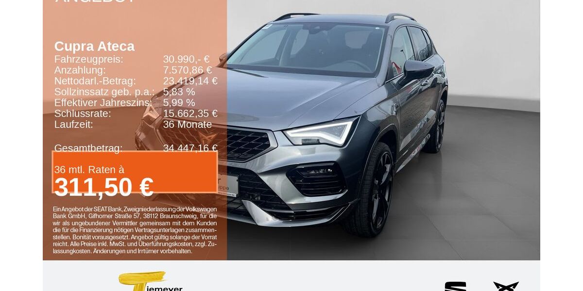 Cupra Ateca 1.500 km 30.990 &euro; Recklinghausen 45663