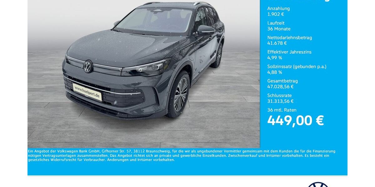 VW Tiguan 1.537 km 43.580 &euro; Dortmund 44379