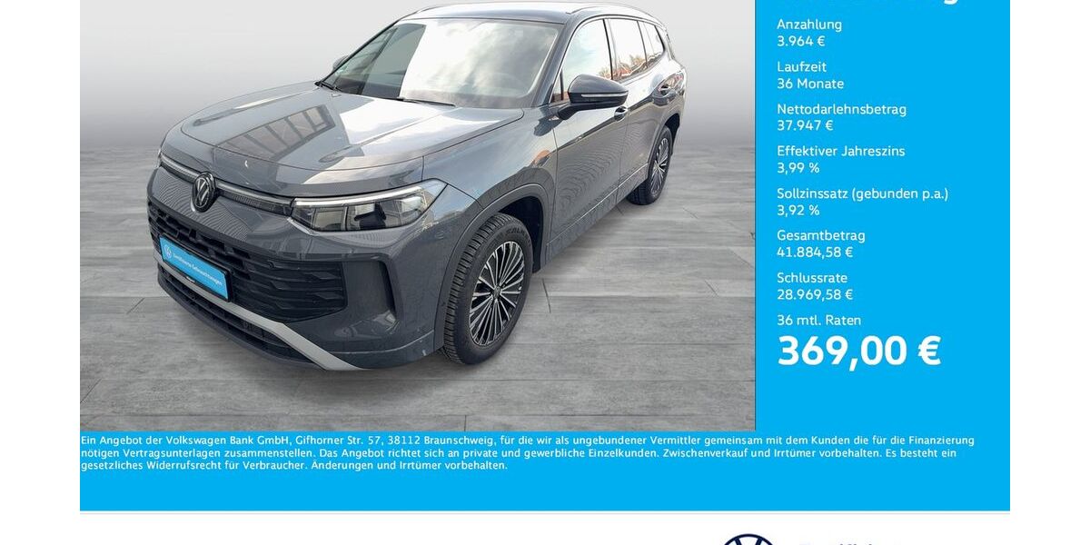 VW Tayron 9.299 km 41.311 &euro; Dortmund 44141