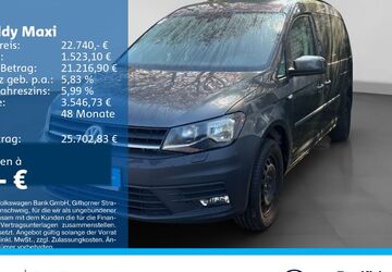VW Caddy Maxi 104.806 km 22.740 &euro; Recklinghausen 45663