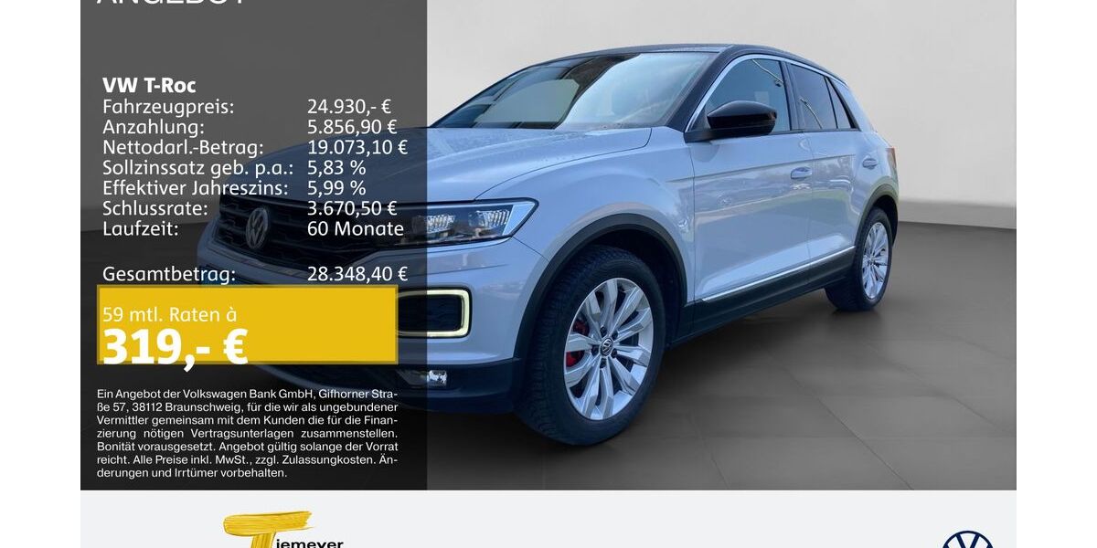 VW T-Roc 32.197 km 24.480 &euro; Bochum 44892