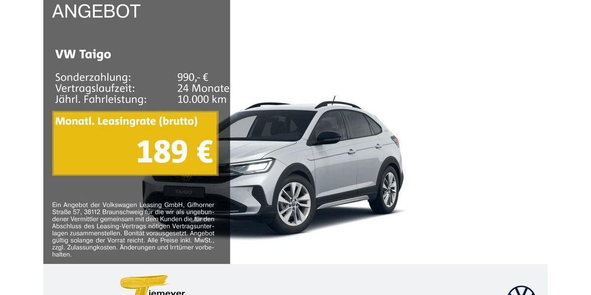 VW Taigo 25.943 km 22.530 &euro; Herne 44653