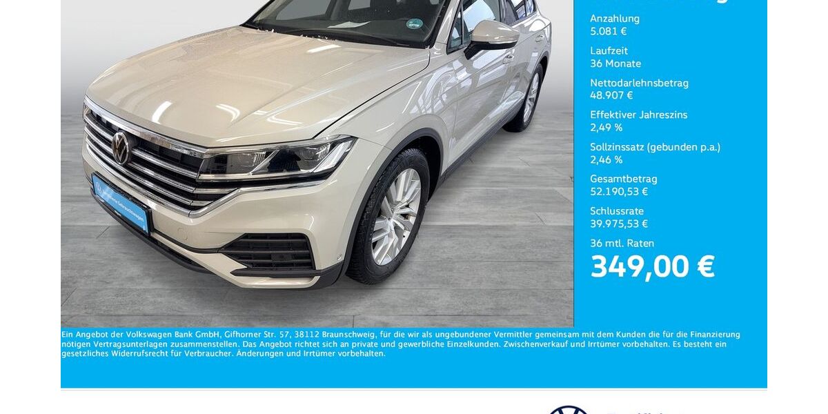 VW Touareg 18.869 km 53.888 &euro; Bergkamen 59192
