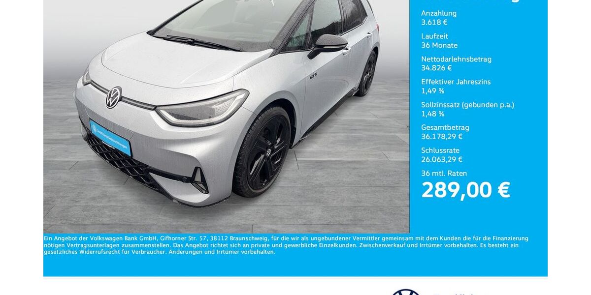 VW ID.3 16.594 km 37.988 &euro; Bergkamen 59192