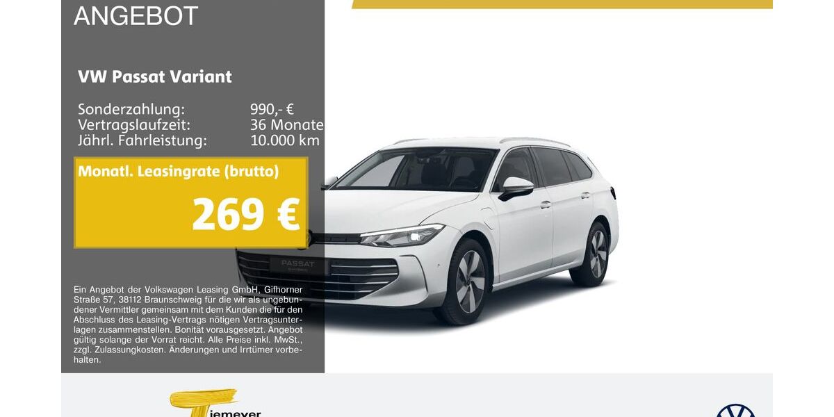 VW Passat Variant 21.750 km 33.640 &euro; Herne 44653