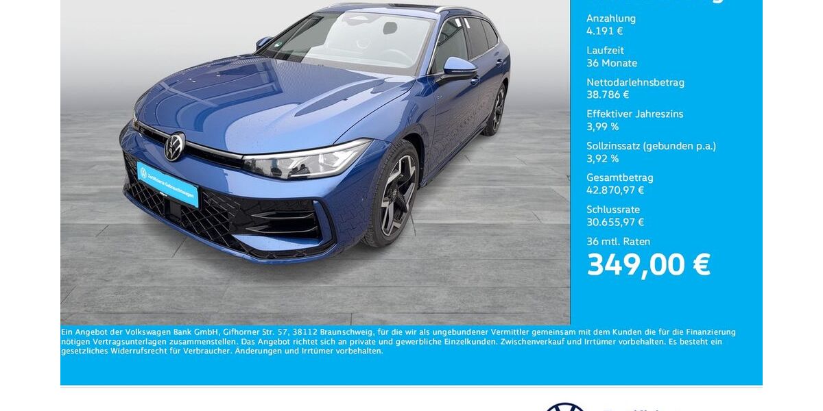 VW Passat Variant 22.314 km 41.777 &euro; Dortmund 44141