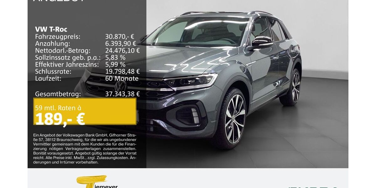 VW T-Roc 7.106 km 29.980 &euro; Bochum 44809