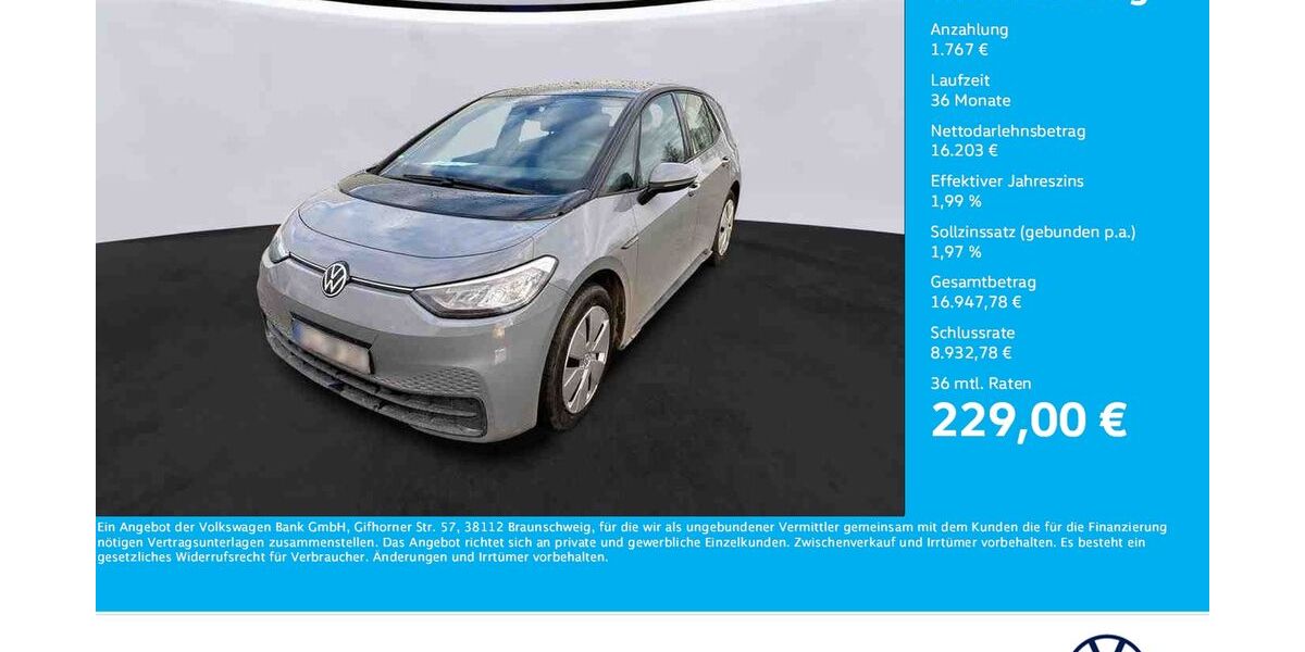 VW ID.3 57.510 km 17.970 &euro; Unna 59423