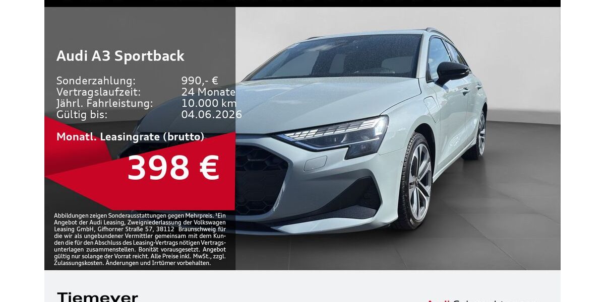Audi A3 5.592 km 40.870 &euro; Dorsten 46284