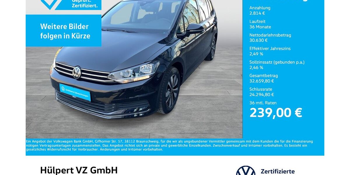 VW Touran 14.612 km 33.444 &euro; Dortmund 44379