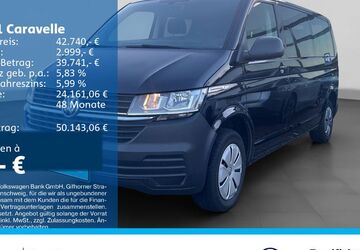VW T6 Caravelle 48.252 km 40.880 &euro; Recklinghausen 45663