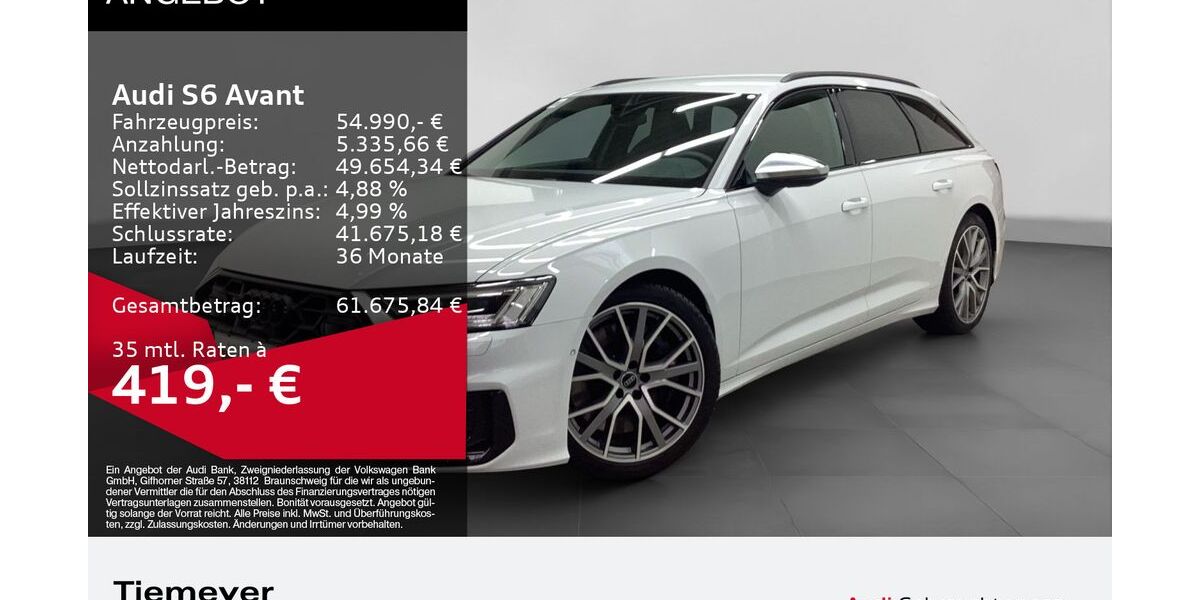 Audi S6 46.496 km 52.860 &euro; Bochum 44809