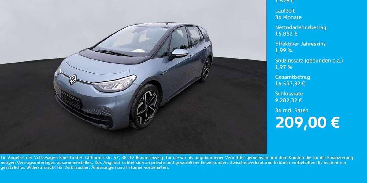 VW ID.3 63.505 km 17.380 &euro; Unna 59423