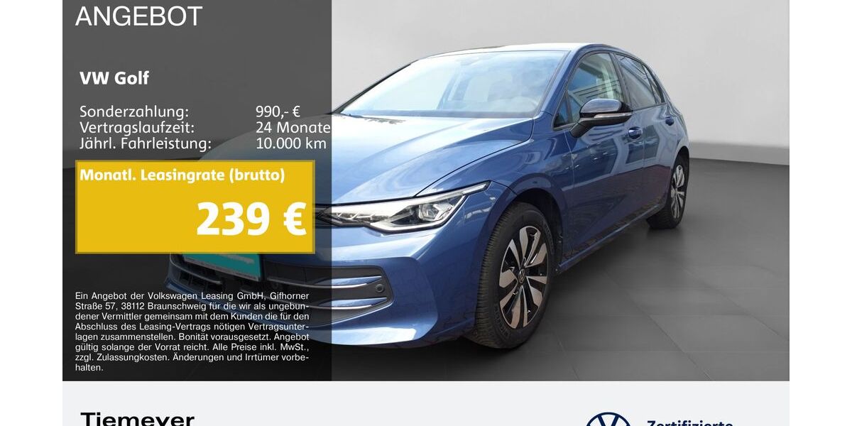 VW Golf 20.024 km 26.490 &euro; Bochum 44892