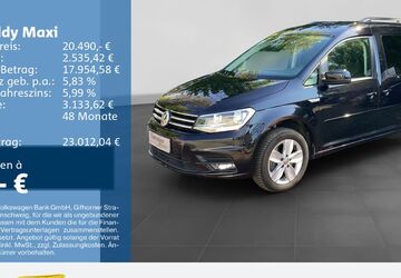VW Caddy Maxi 68.293 km 21.120 &euro; Castrop-Rauxel 44575