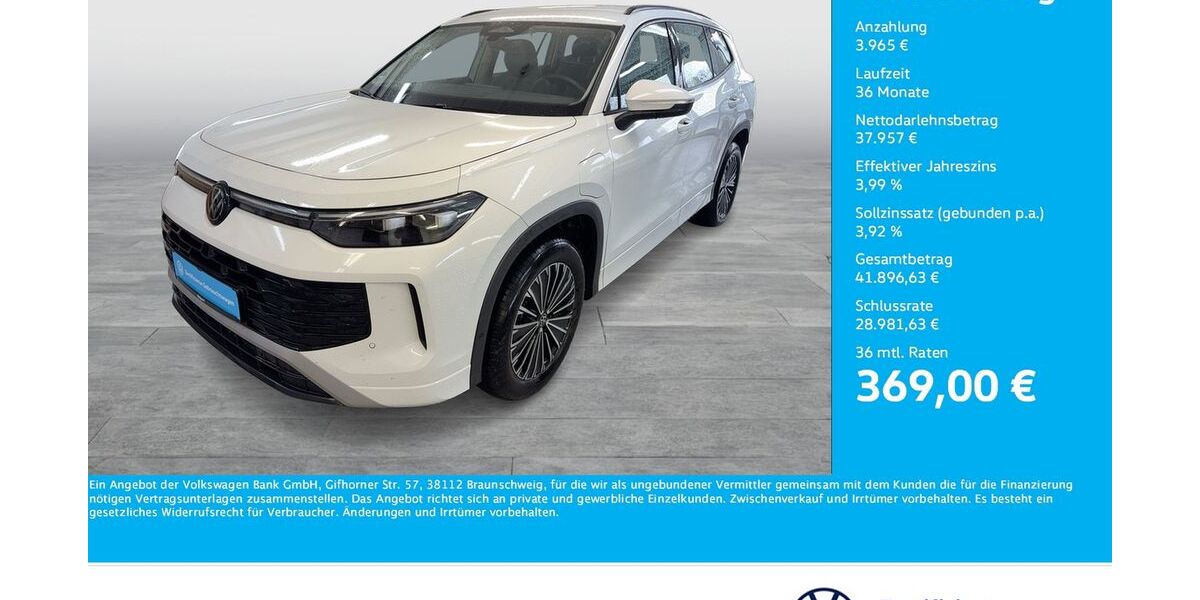 VW Tayron 17.414 km 41.922 &euro; Bergkamen 59192