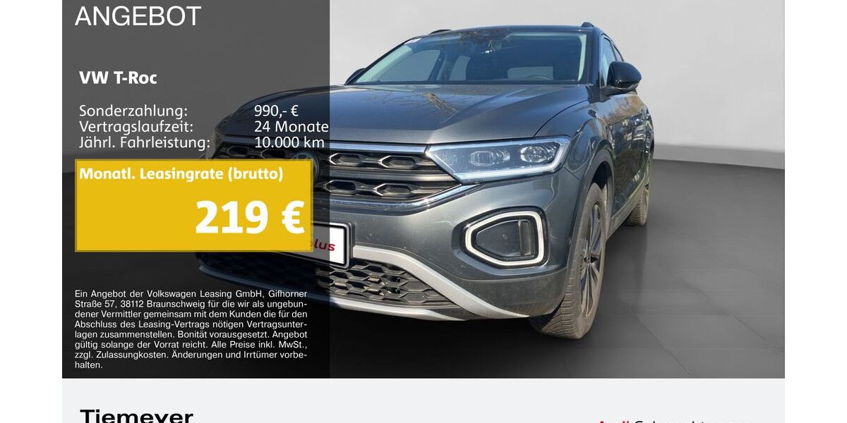 VW T-Roc 27.769 km 26.950 &euro; Bochum 44809
