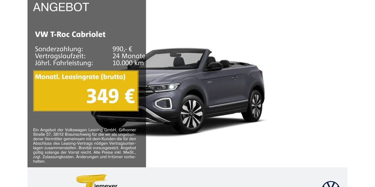 VW T-Roc 15.171 km 26.940 &euro; Bochum 44892