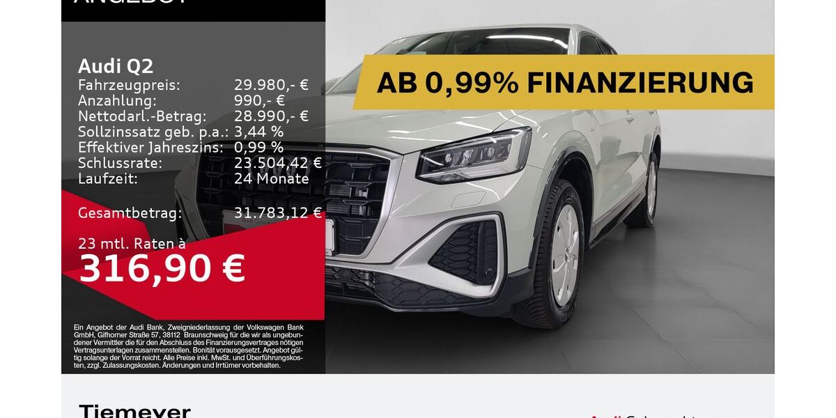 Audi Q2 1.751 km 29.980 &euro; Bochum 44809