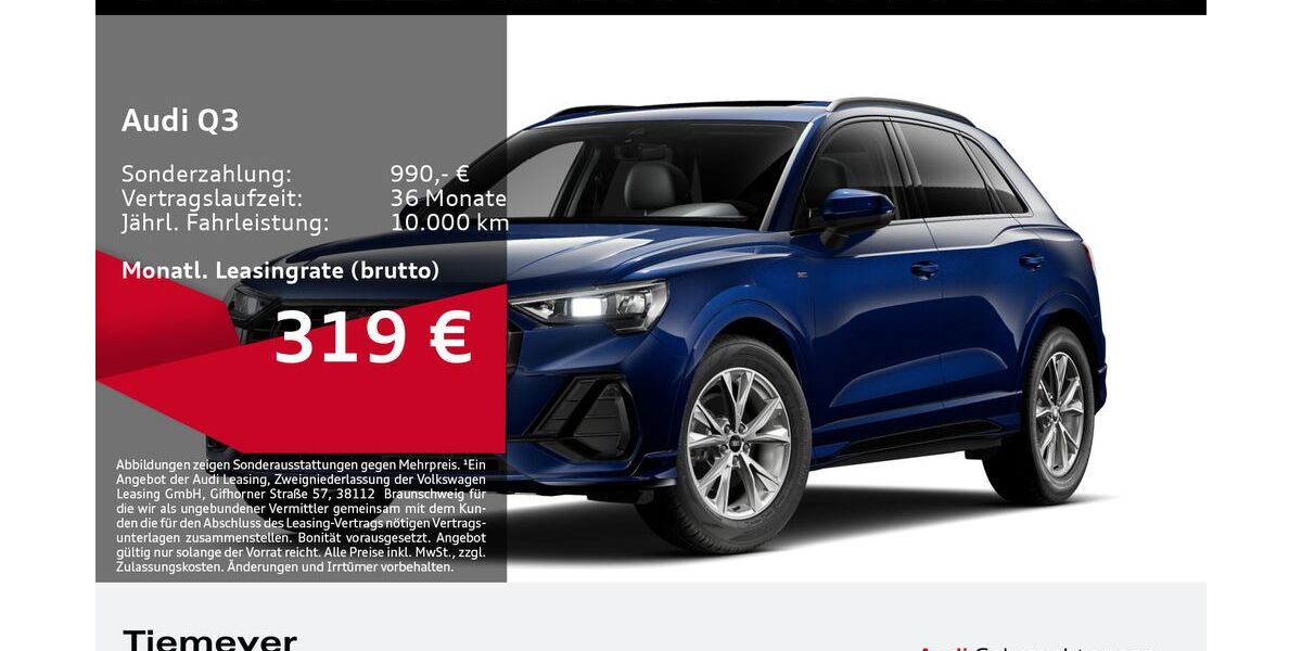 Audi Q3 34.088 km 37.880 &euro; Bochum 44809