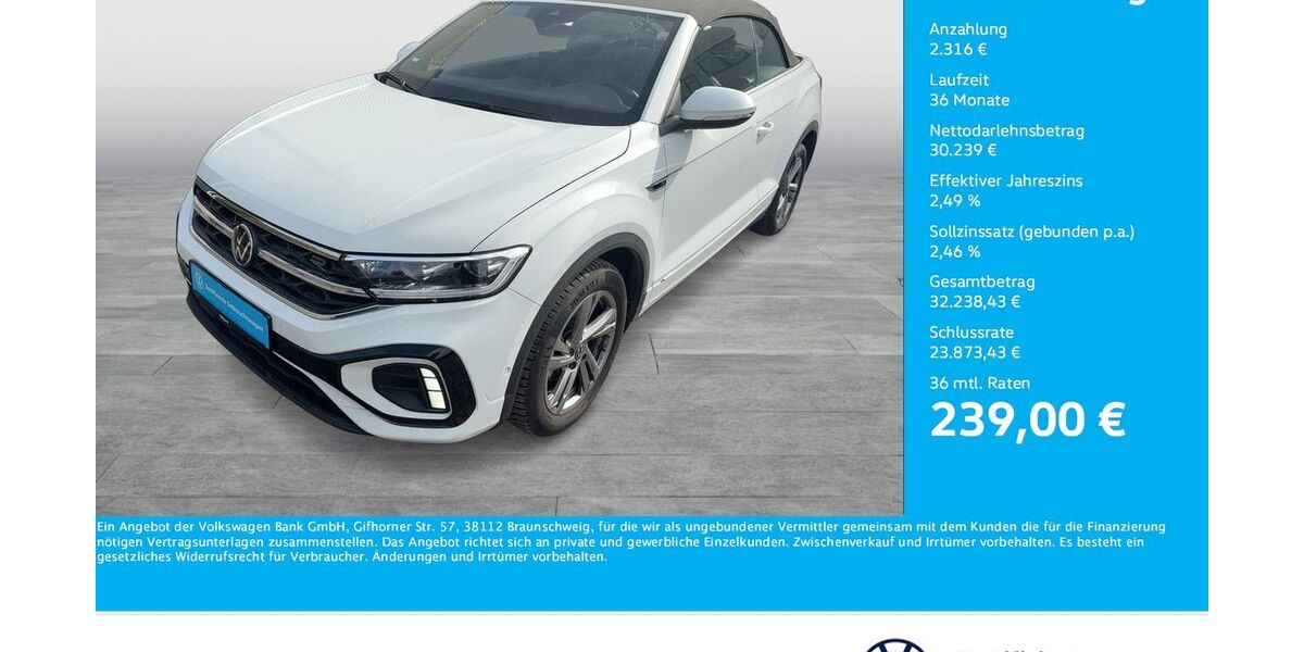 VW T-Roc 19.596 km 32.244 &euro; Bergkamen 59192