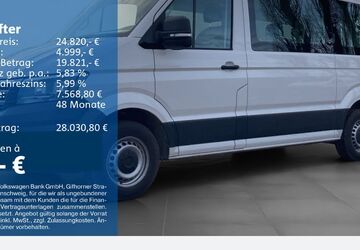 VW Crafter 148.777 km 24.210 &euro; Bochum 44892