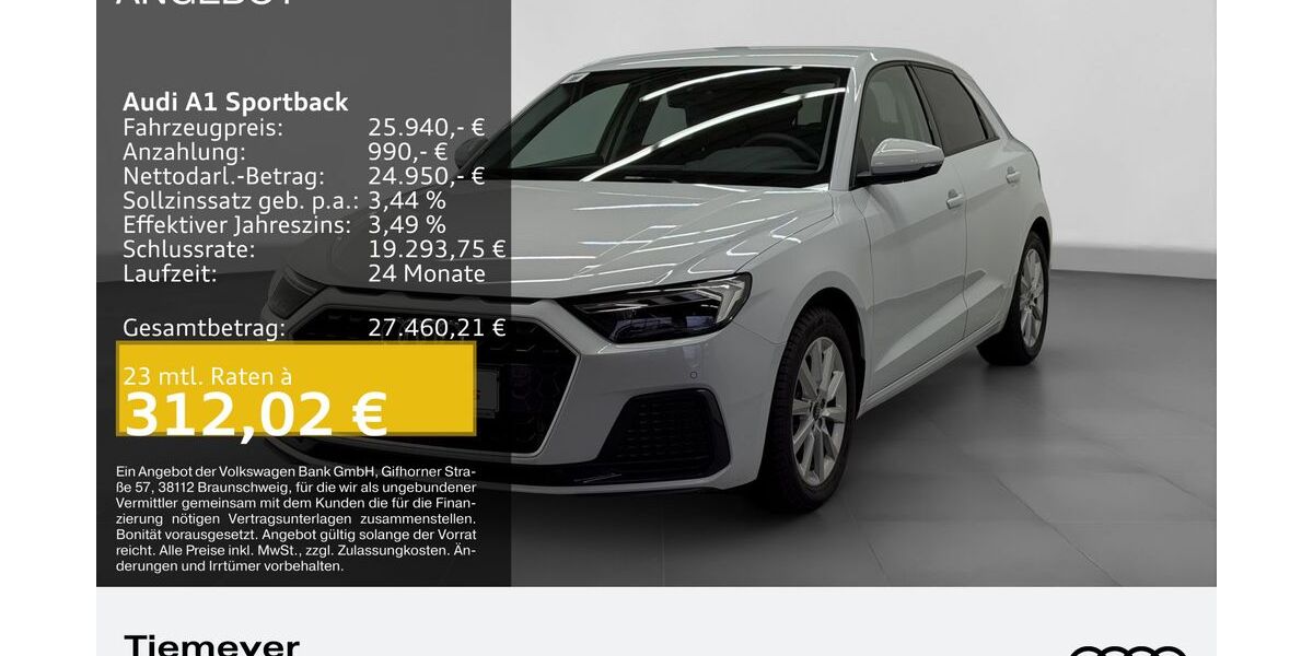 Audi A1 4.116 km 24.990 &euro; Bochum 44809