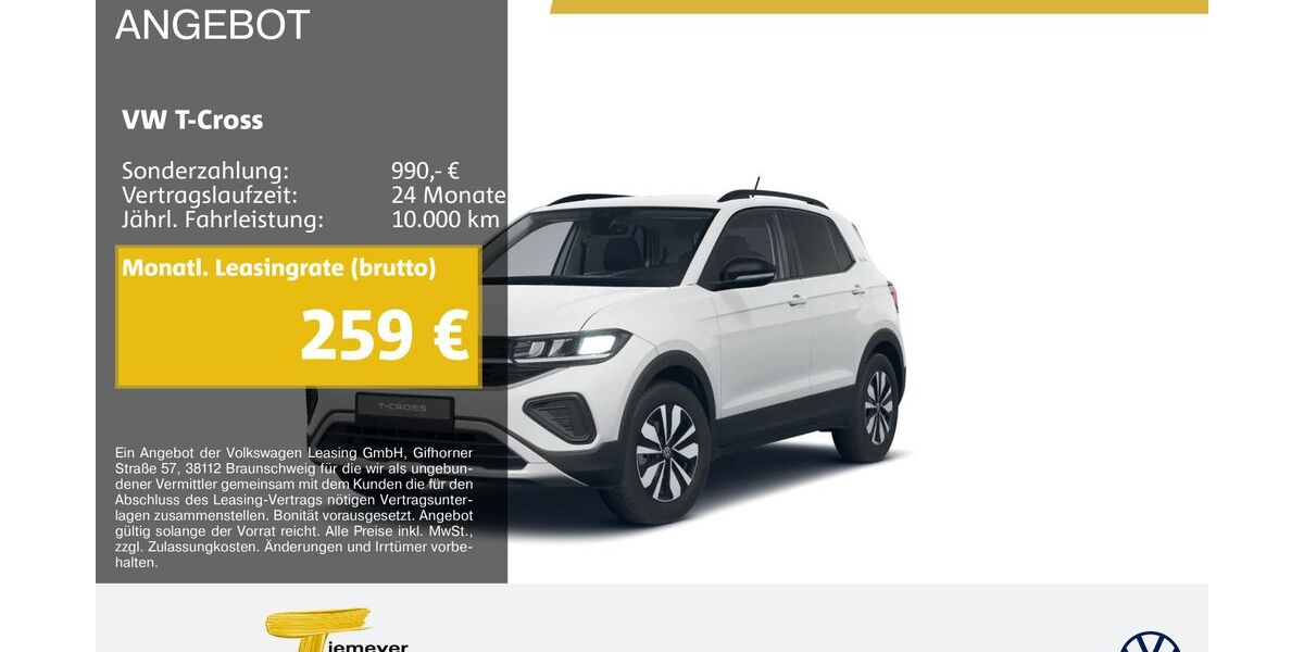 VW T-Cross 12.701 km 25.270 &euro; Herne 44653