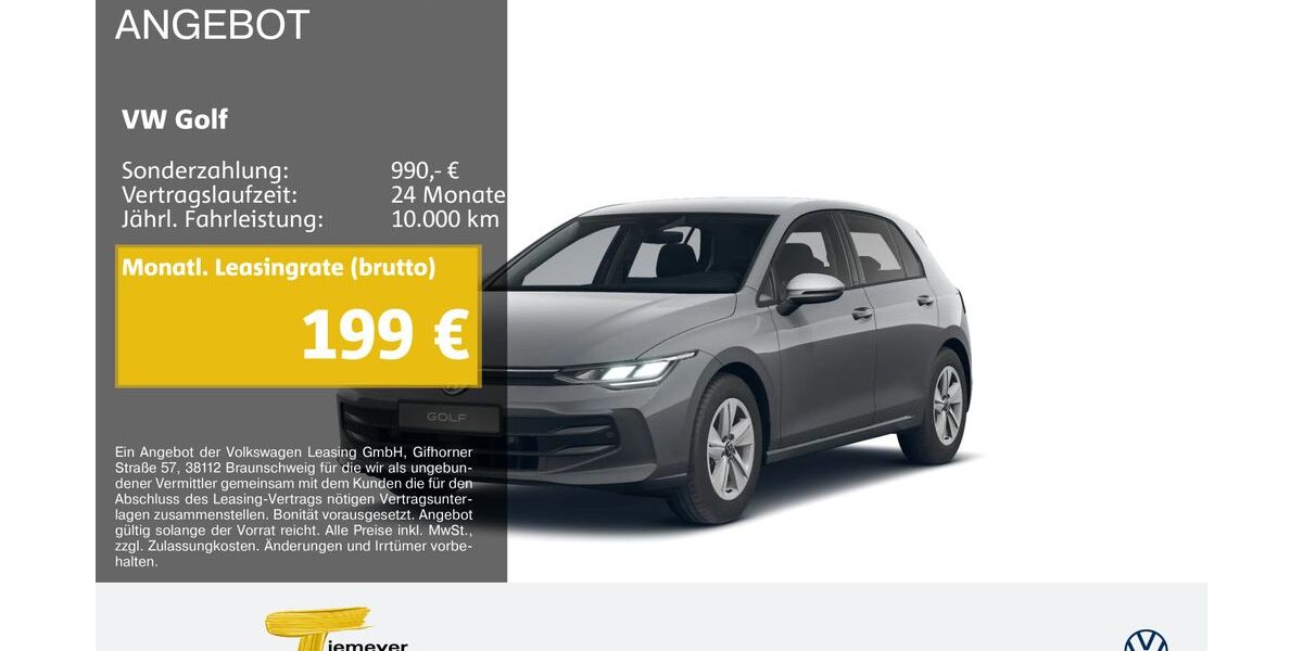 VW Golf 10.322 km 25.490 &euro; Recklinghausen 45663
