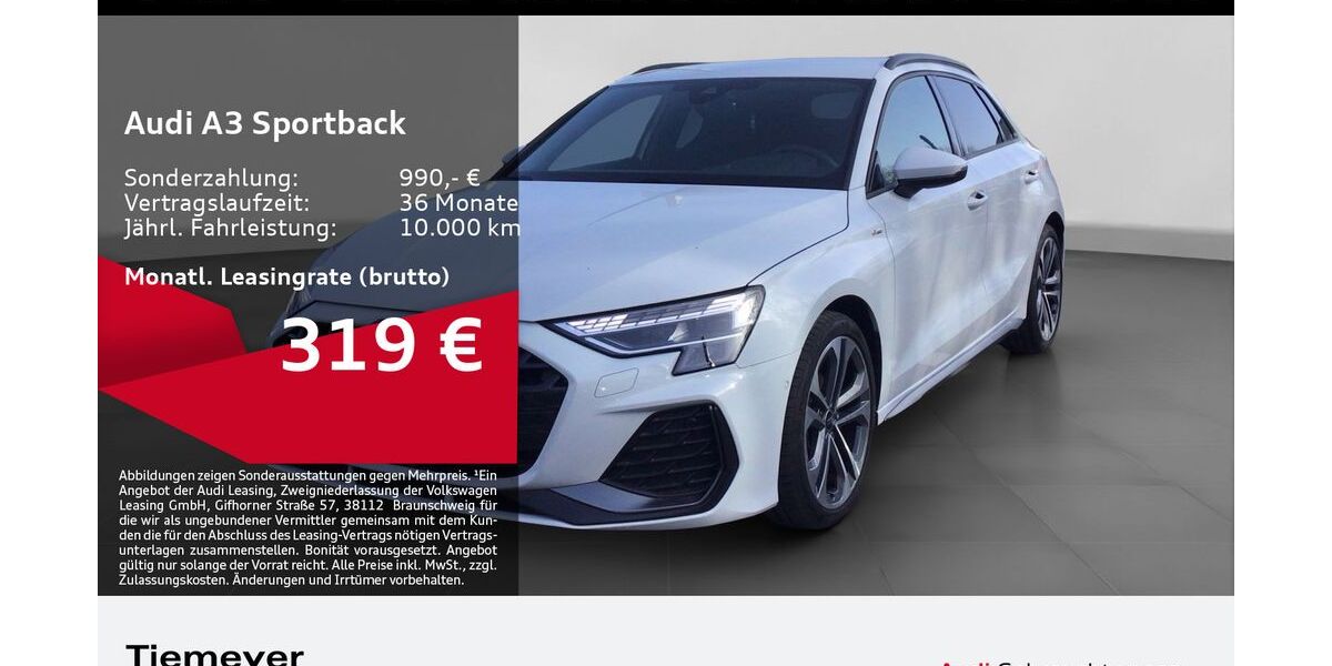 Audi A3 10.500 km 35.850 &euro; Gelsenkirchen 45894